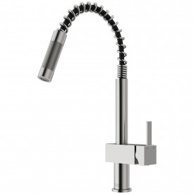 VIGO Lincroft Pull-Down Kitchen Faucet In Stainless Steel